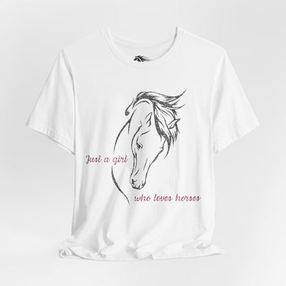 Loves Horses Tee