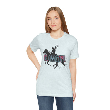 Roping Cowgirl Tee