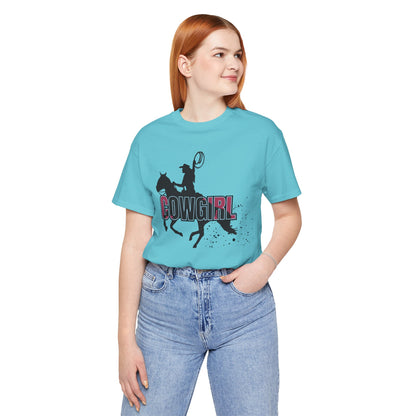 Roping Cowgirl Tee