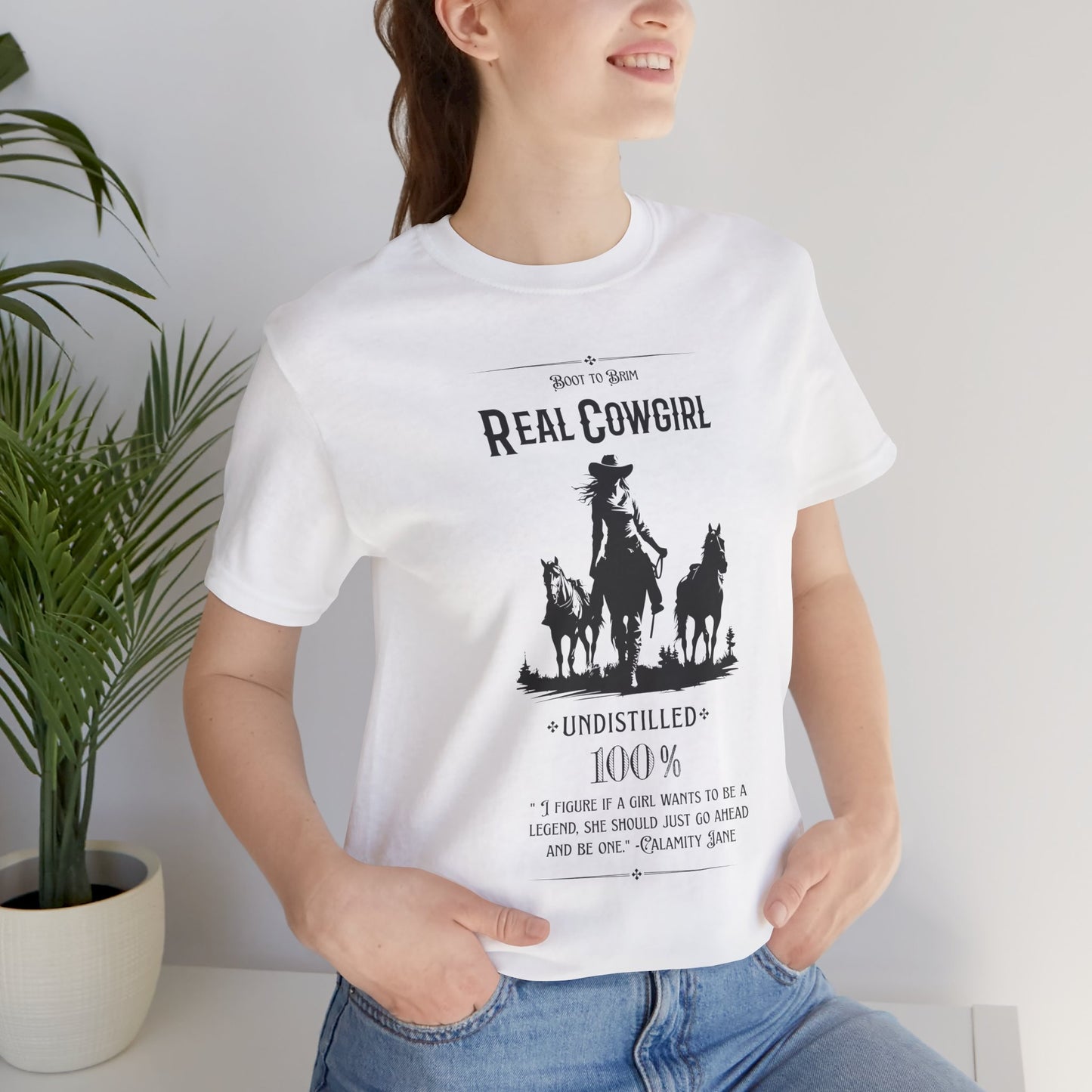 Undistilled Cowgirl Tee