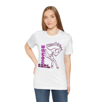 Horse Girl Tee- Adult Sizes