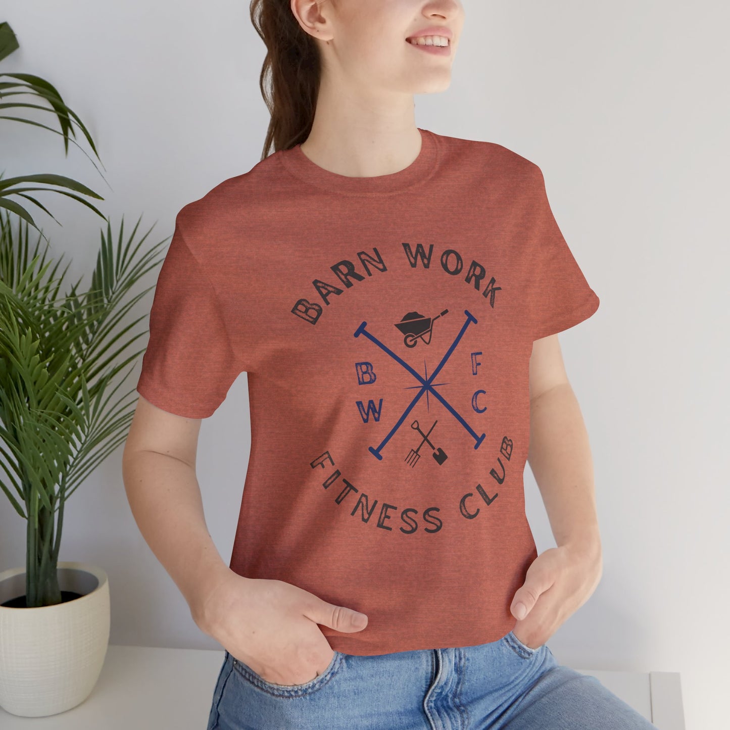 Barn Work Fitness Club Tee