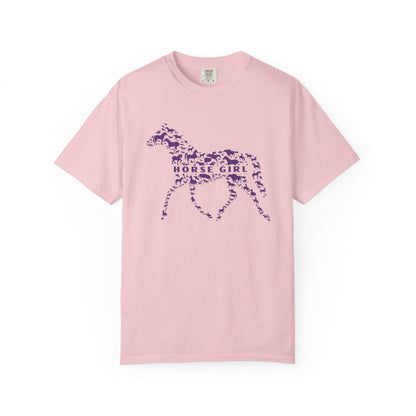 Horse Girl Tee- Pattern Pony Edition