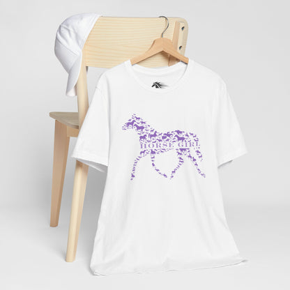 Pattern Pony Tee- Adult Size