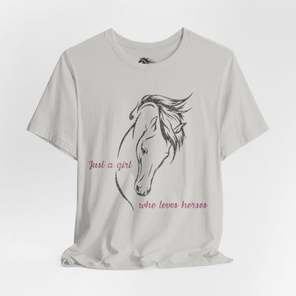 Loves Horses Tee