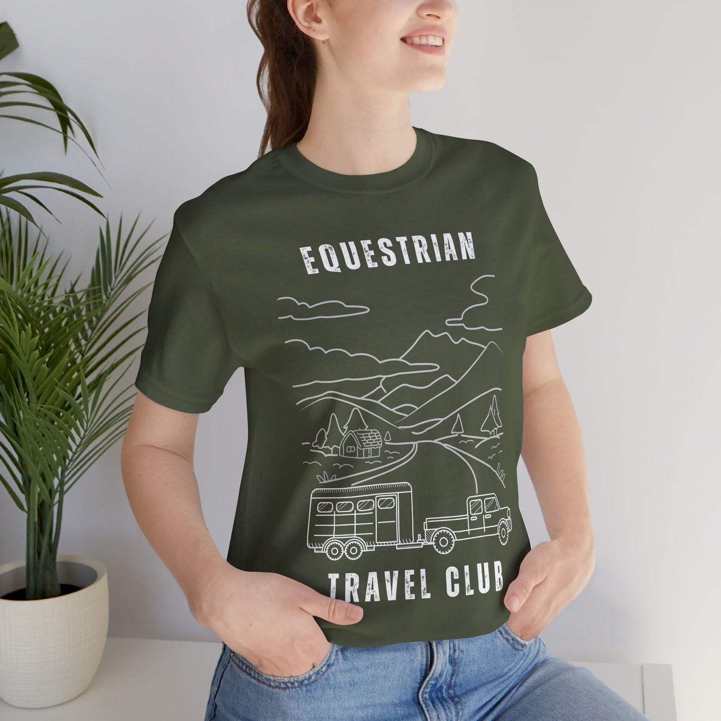 Equestrian Travel Club Tee