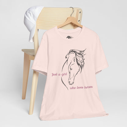 Loves Horses Tee