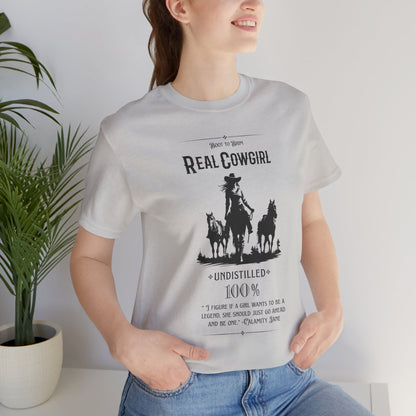 Undistilled Cowgirl Tee