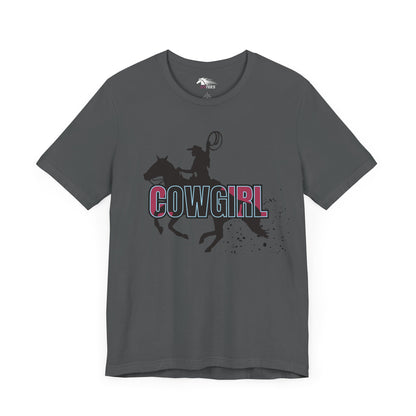 Roping Cowgirl Tee