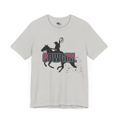 Roping Cowgirl Tee