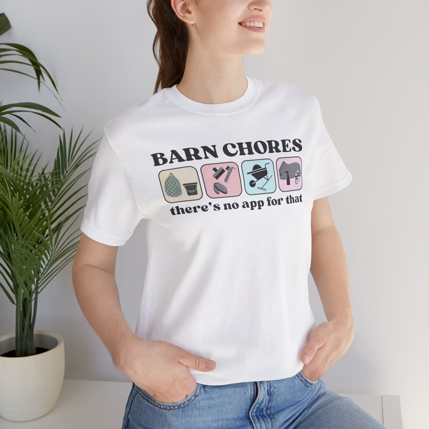 Barn Chores are App-less Tee