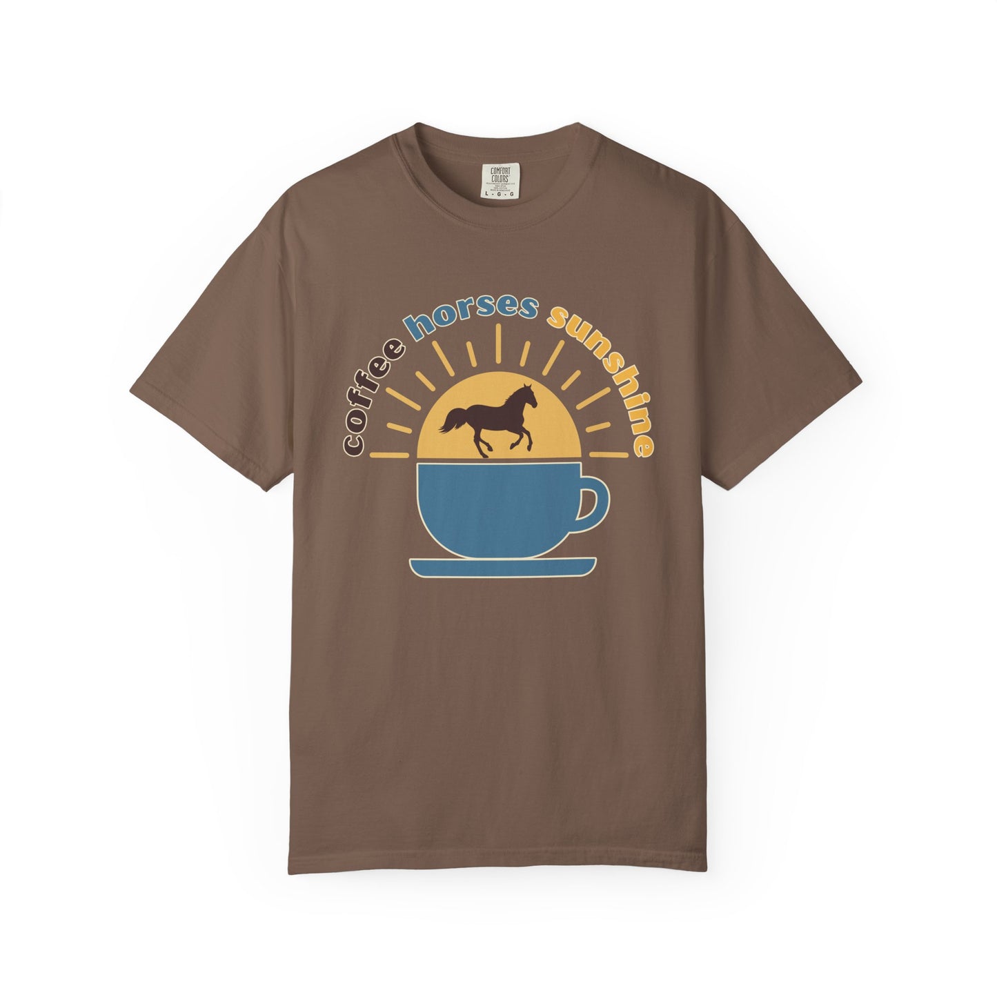 Coffee Horses Sunshine Tee