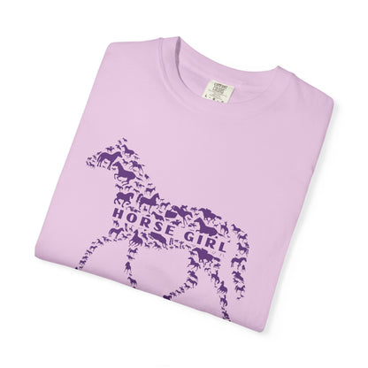 Horse Girl Tee- Pattern Pony Edition