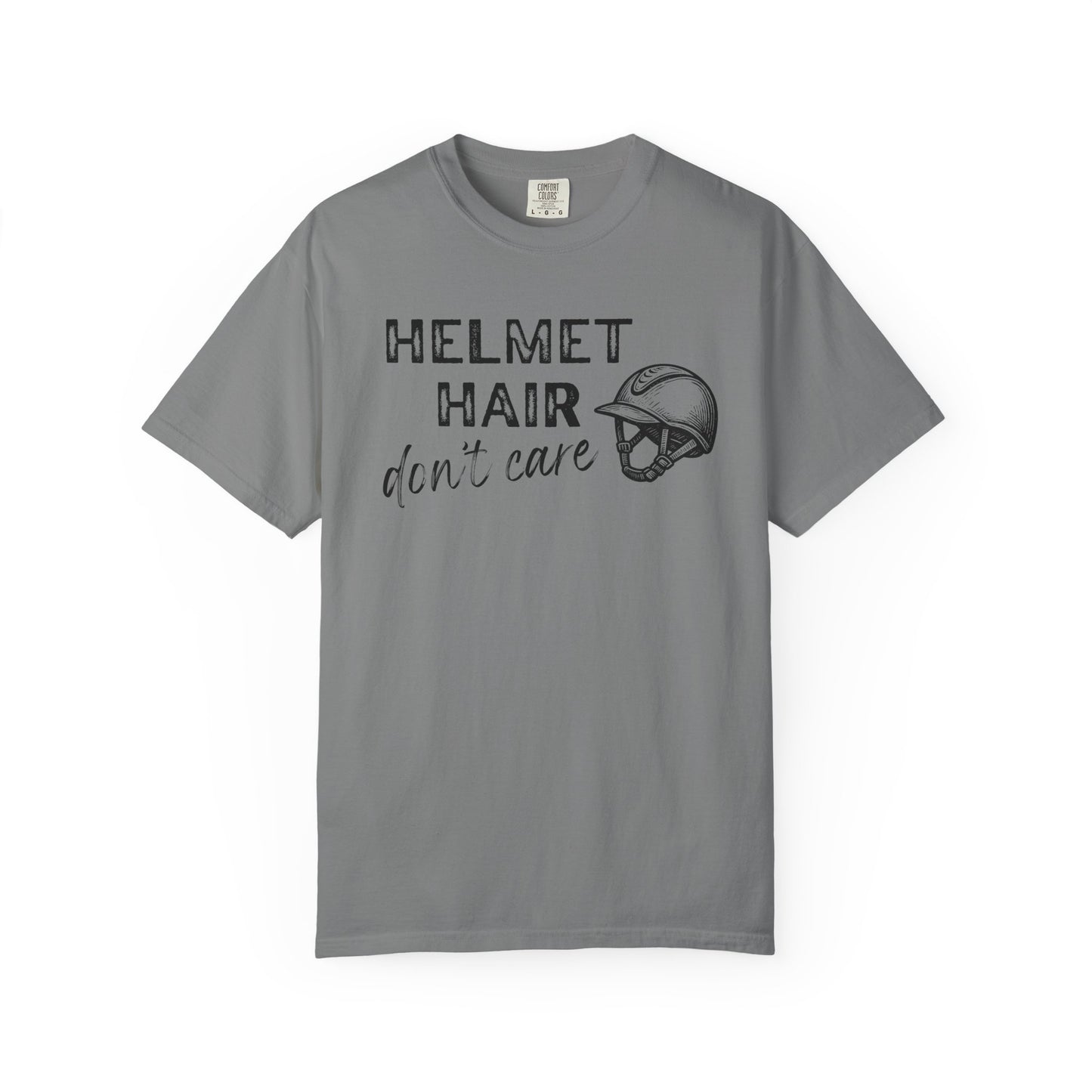 Helmet Hair Tee