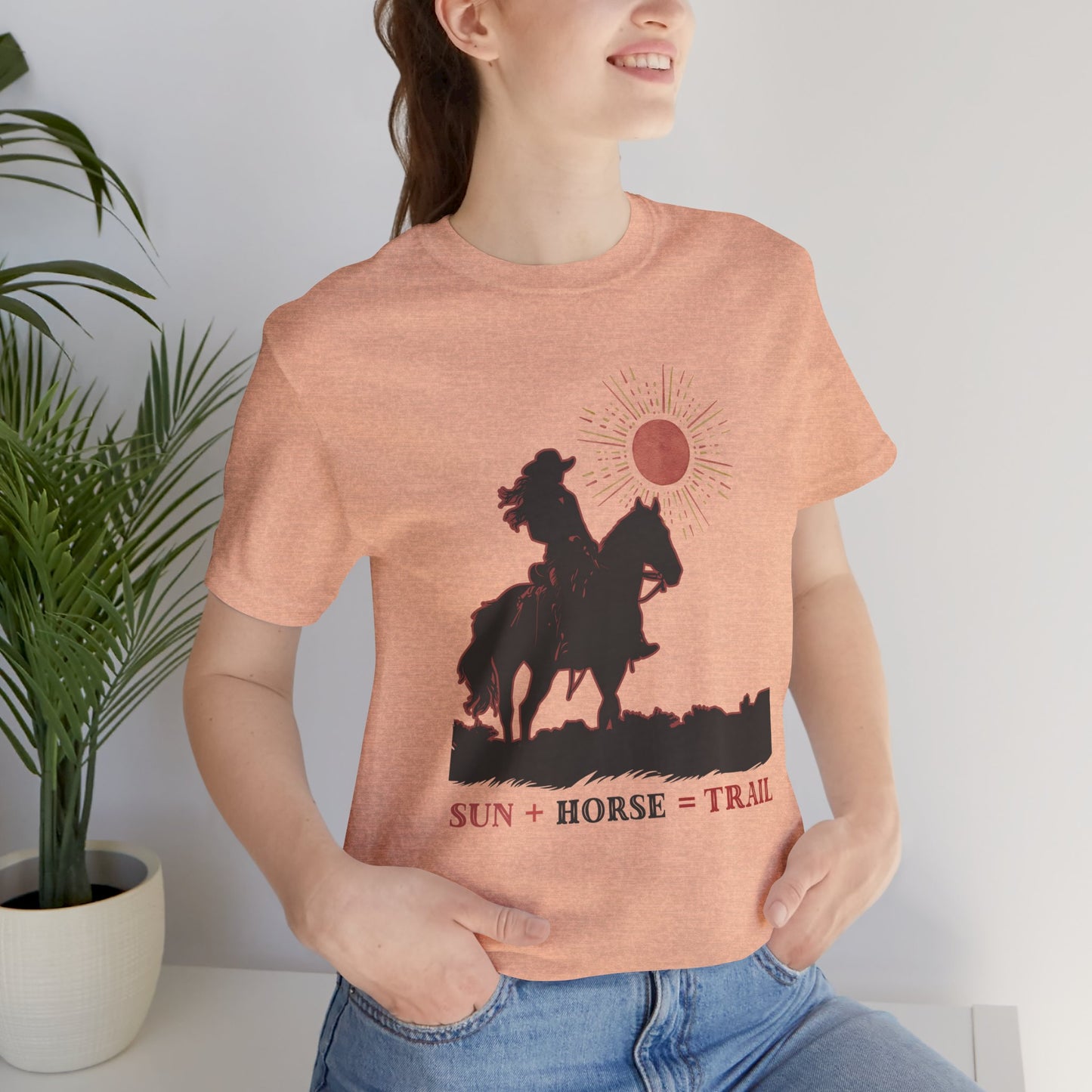 Trail Horse Equation Tee