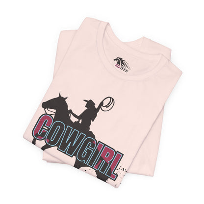 Roping Cowgirl Tee