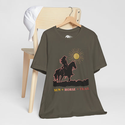 Trail Horse Equation Tee