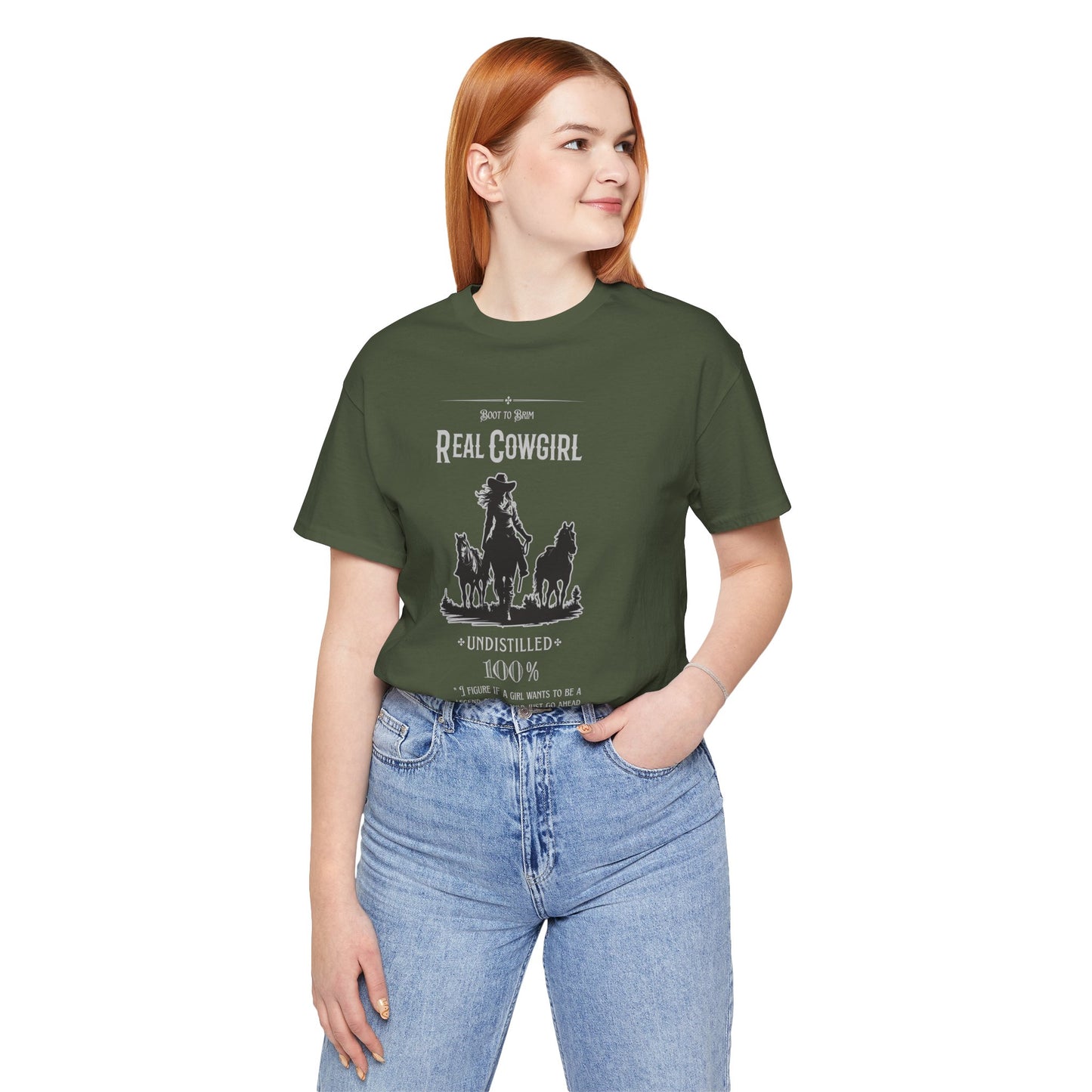 Undistilled Cowgirl Tee