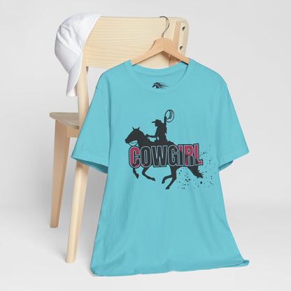 Roping Cowgirl Tee