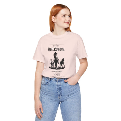 Undistilled Cowgirl Tee
