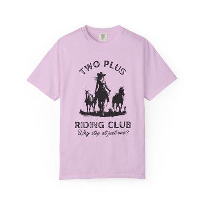 Two Plus Riding Club Tee