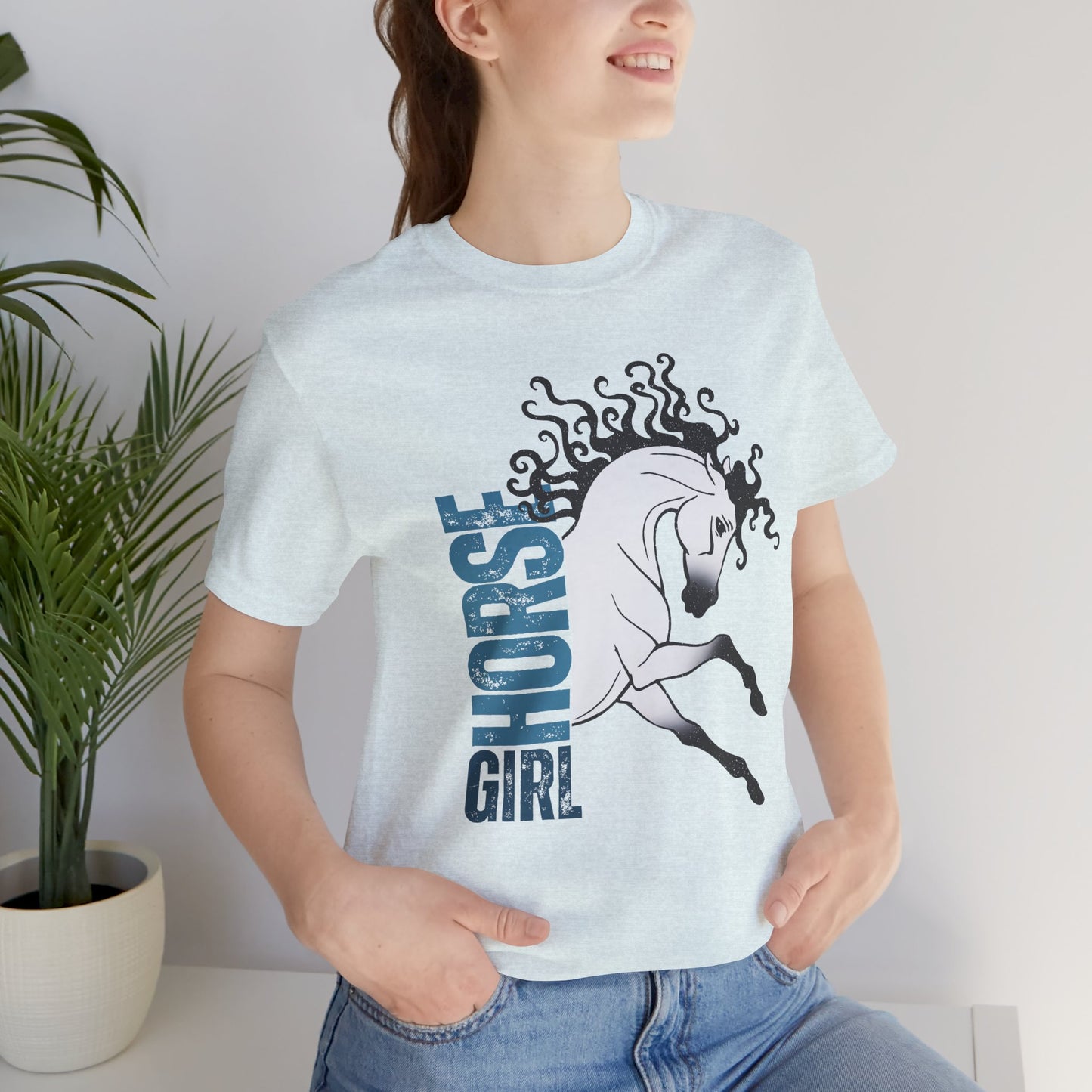 Horse Girl Tee- Baroque- Adult Size
