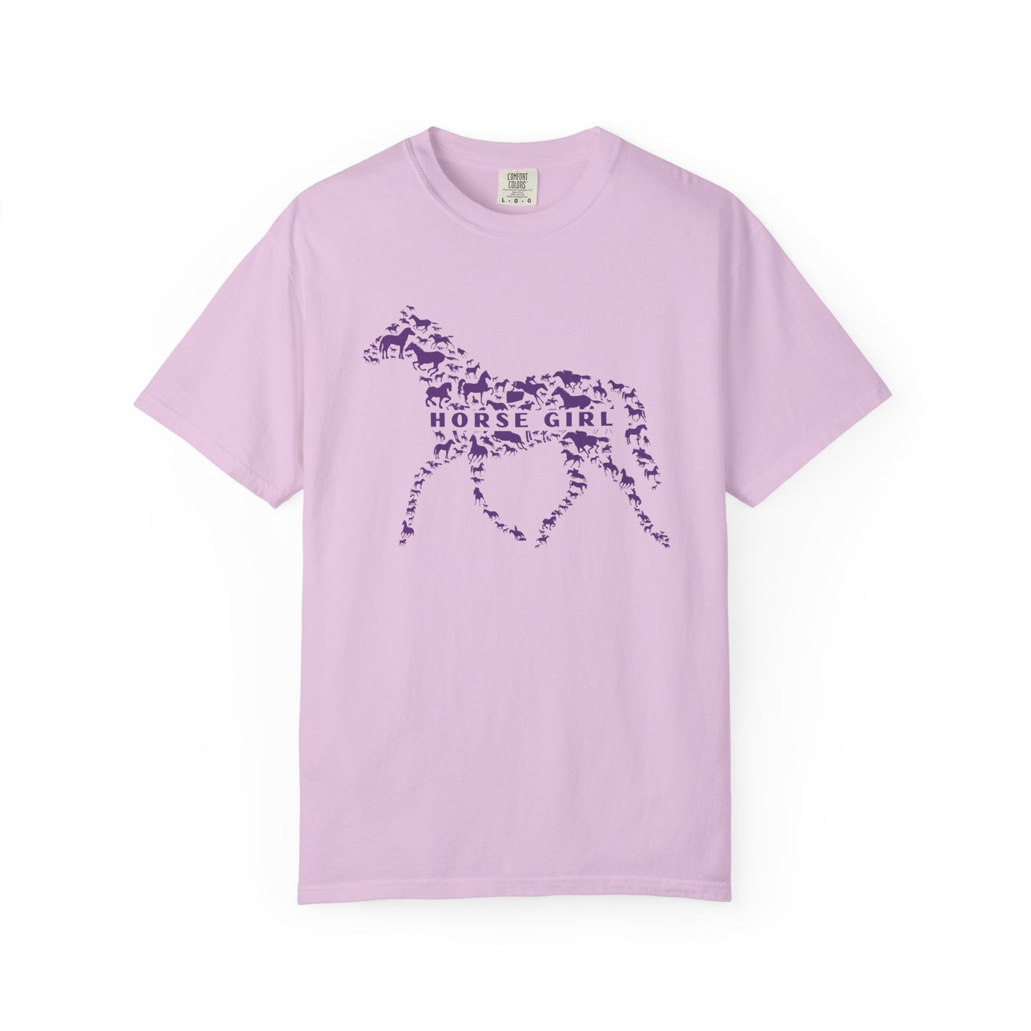Horse Girl Tee- Pattern Pony Edition