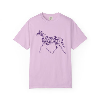 Horse Girl Tee- Pattern Pony Edition