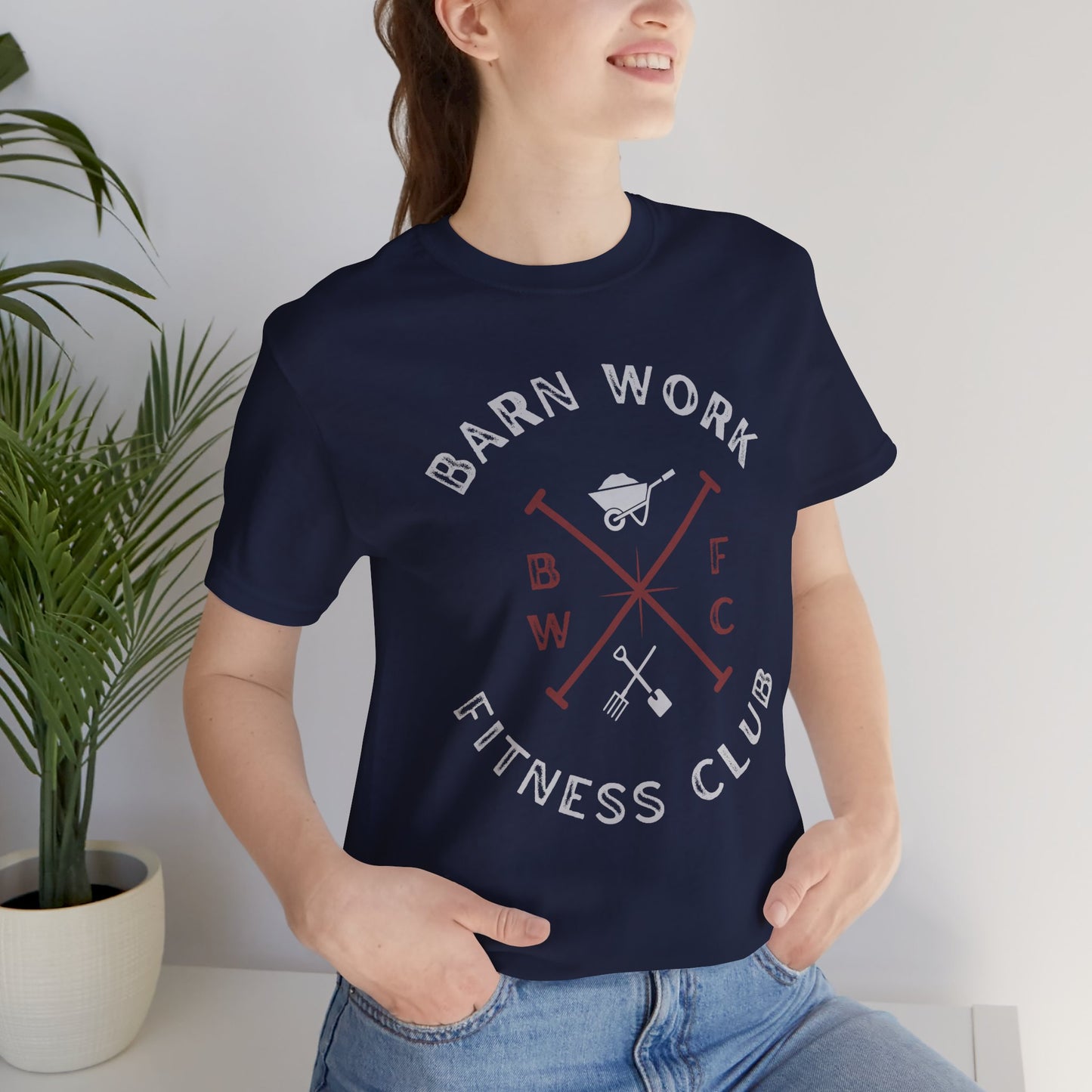 Barn Work Fitness Club Tee