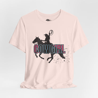 Roping Cowgirl Tee