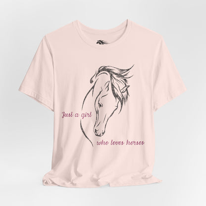 Loves Horses Tee