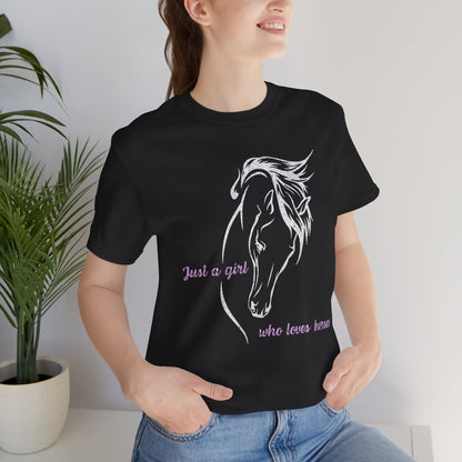 Loves Horses Tee