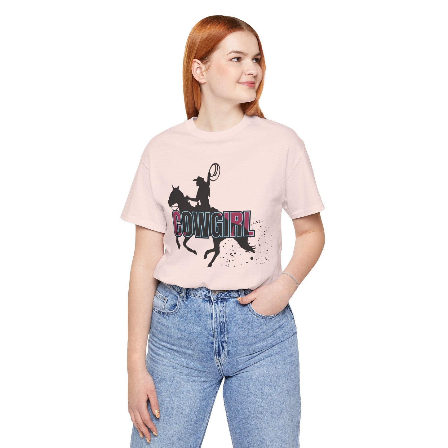 Roping Cowgirl Tee