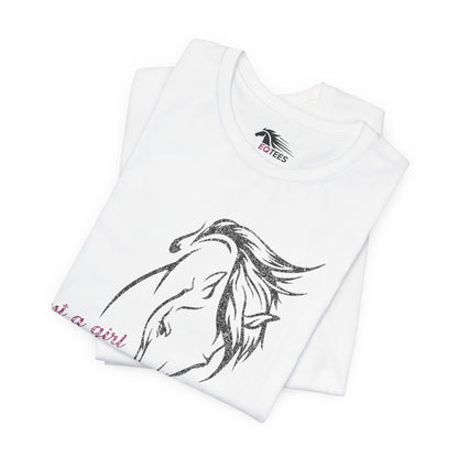 Loves Horses Tee