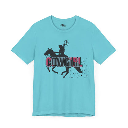 Roping Cowgirl Tee