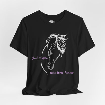 Loves Horses Tee