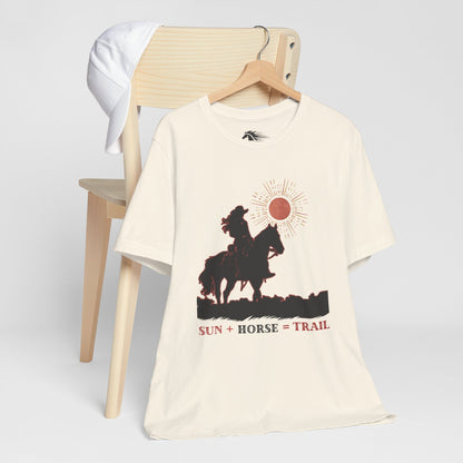 Trail Horse Equation Tee
