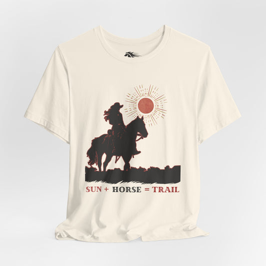 Trail Horse Equation Tee