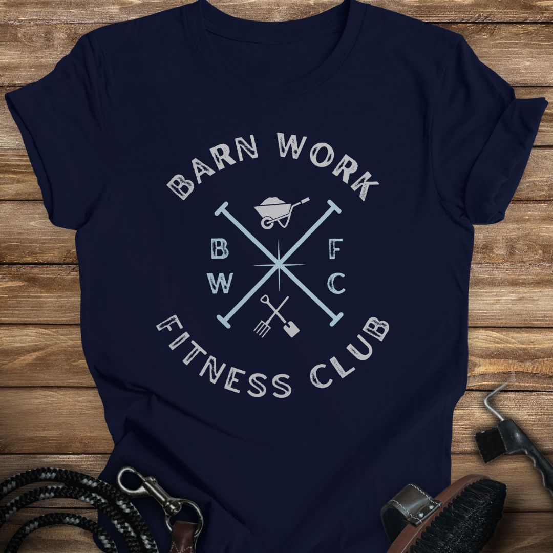 Barn Work Fitness Club Tee