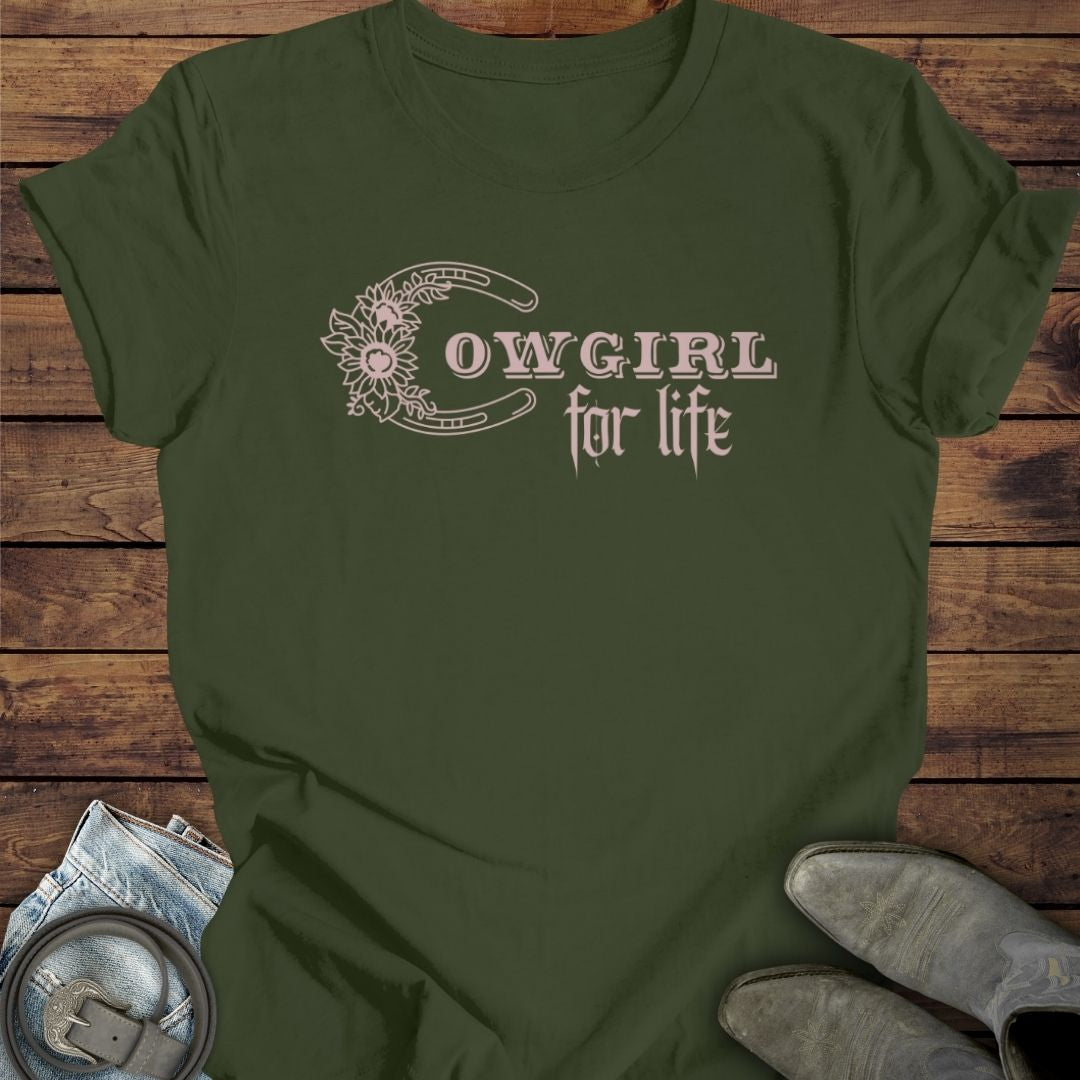 Cowgirl for Life Tee