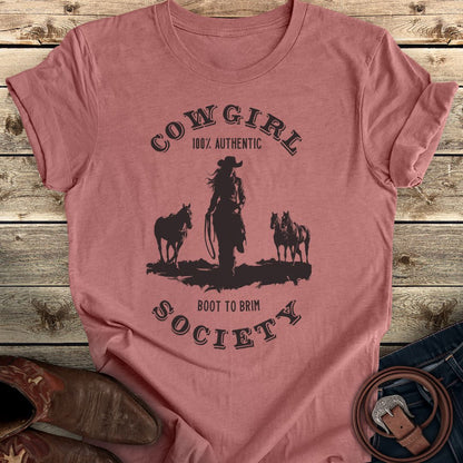 Cowgirl Society Tee