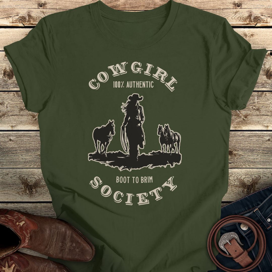 Cowgirl Society Tee