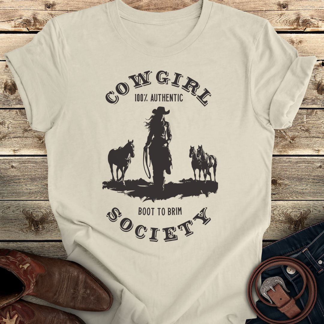 Cowgirl Society Tee