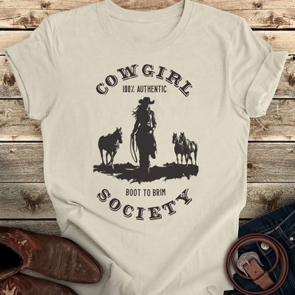 Cowgirl Society Tee