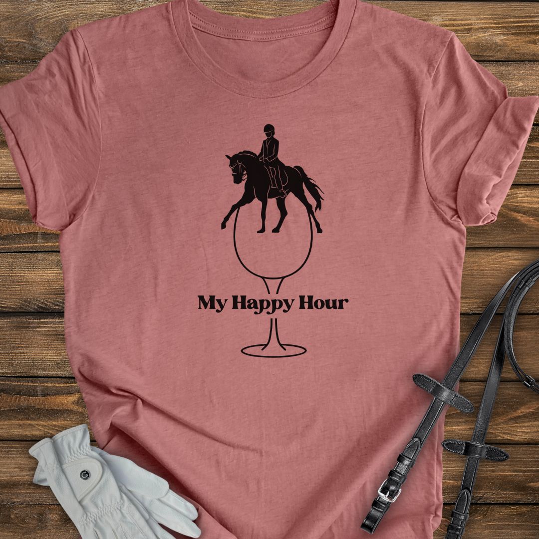 Happy Dressage Hour Tee