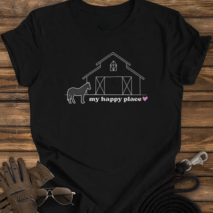 Happy Place Tee- Barn