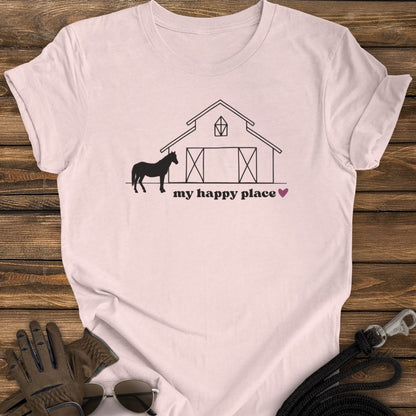 Happy Place Tee- Barn