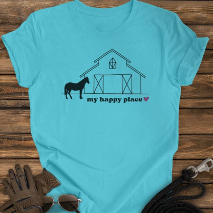 Happy Place Tee- Barn