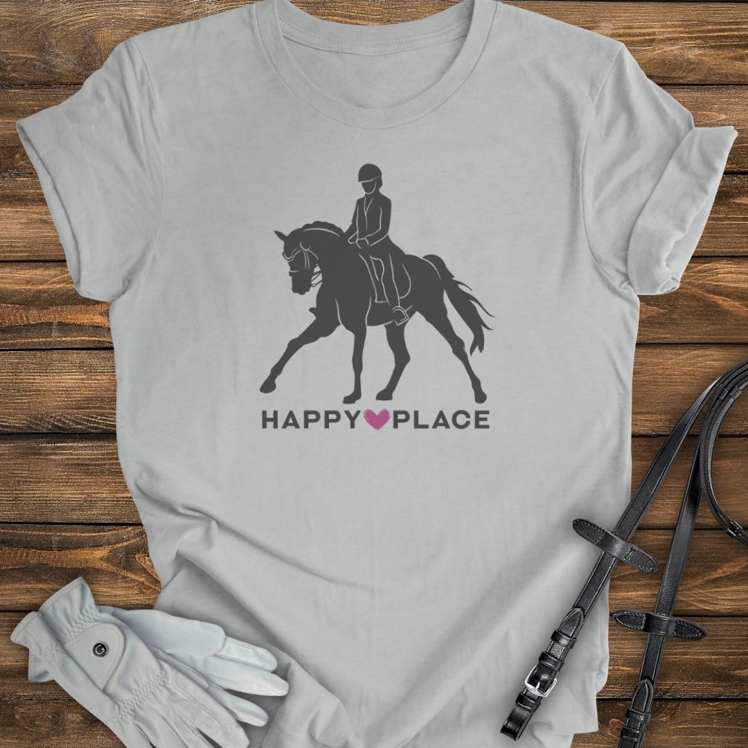 Happy Place Tee- Dressage