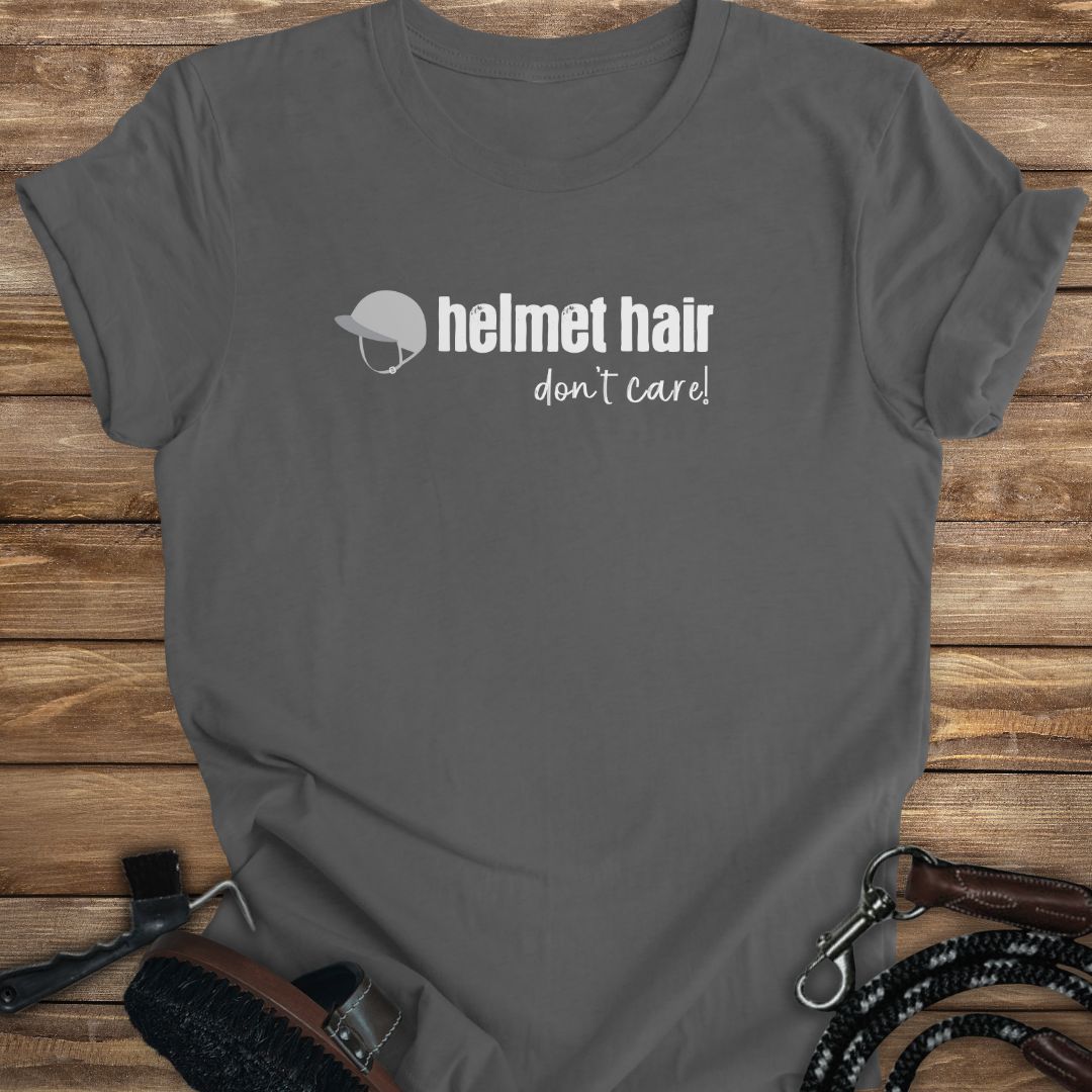 Helmet Hair Tee